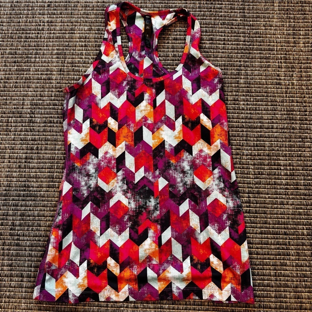 Lukka Colorful Geometric Tank Top